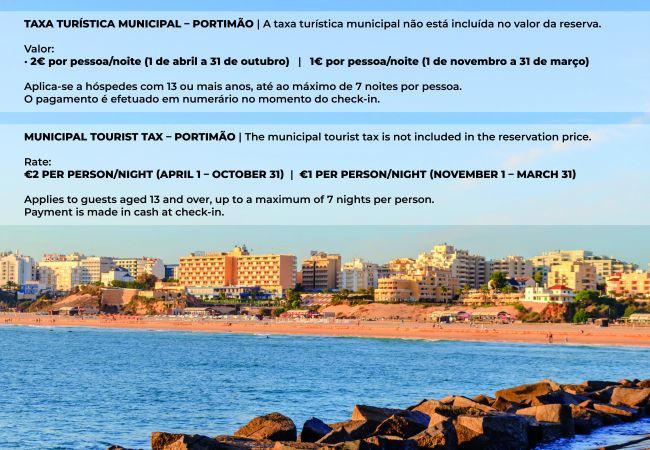 Apartamento em Portimão - Apartamento Jardins Rose Vista Mar
