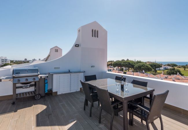 Terraço com vista em T3 Prainha in Alvor Portimão Apartamento, férias, Praia dos Tres Irmãos, Alvor, Algarve