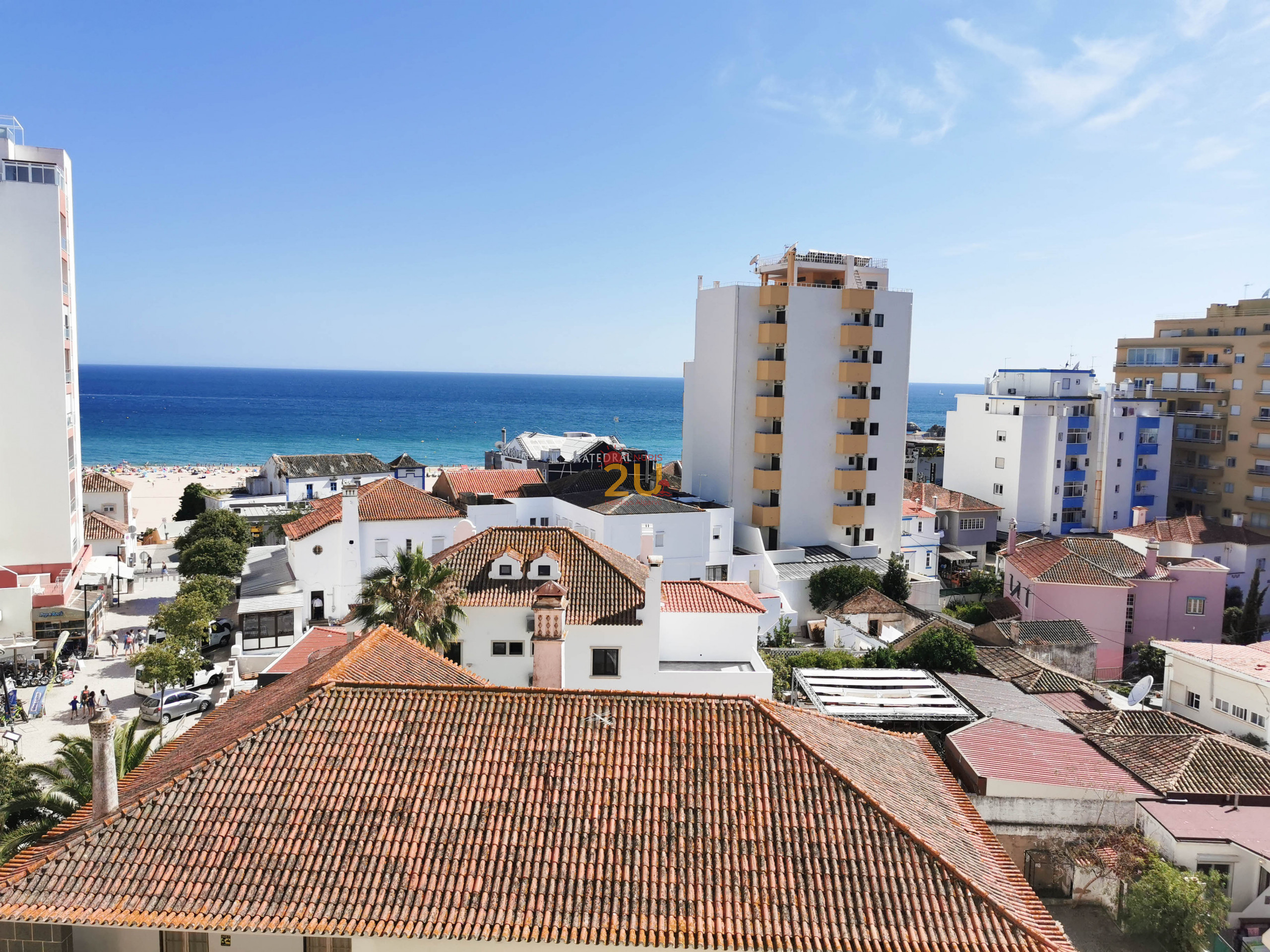 Apartamento para vacaciones vista al mar, Praia da Rocha 