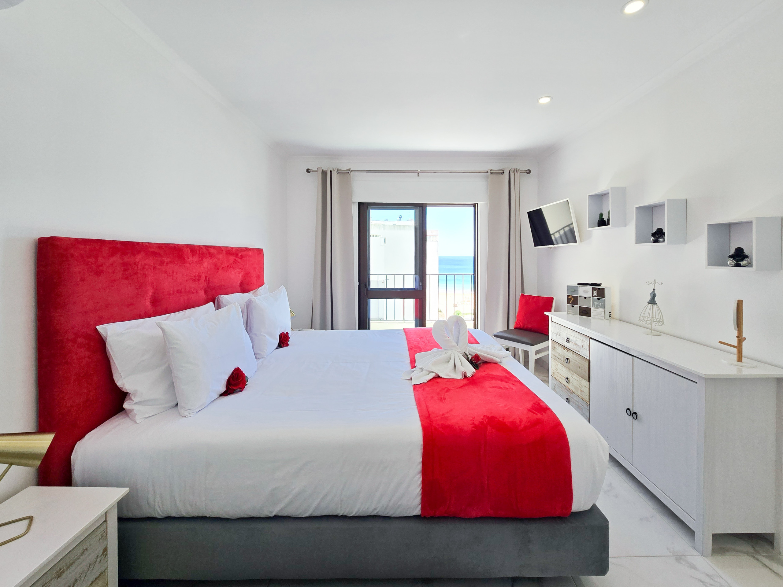 Apartamento en Portimão - Apartamento Praia Rocha Vista Mar Love